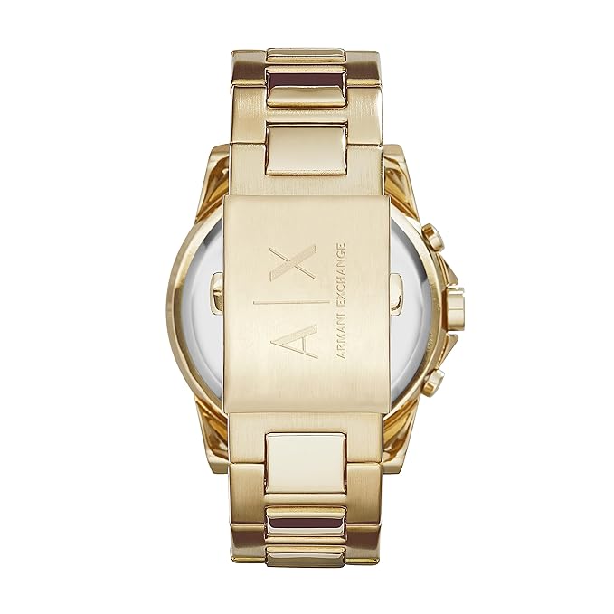 Armani Exchange Outerbanks Men'S Gold Stainless Steel Watch-AX2099