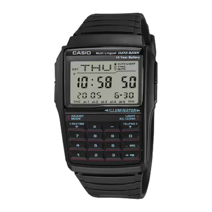 Casio Mens DBC-32-1ADF Data Bank Calculator Watch