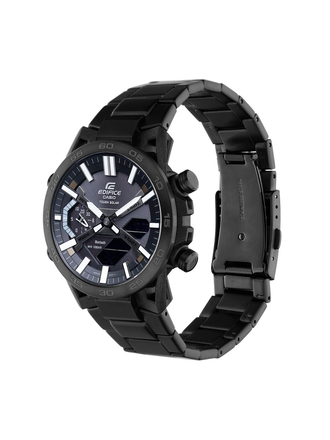 Edifice Mens 100m Bluetooth Solar - ECB-2000DC-1BDF