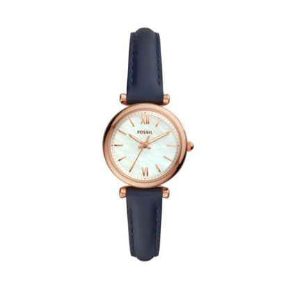 Fossil Carlie Blue Leather -ES4502