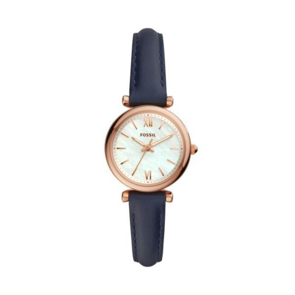 Fossil Carlie Blue Leather -ES4502