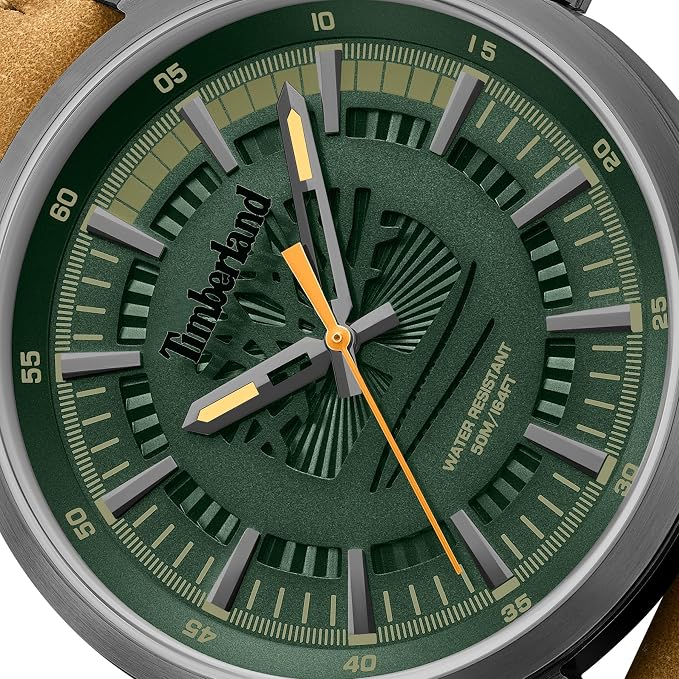 Timberland Lanigan Mens Leather Watch