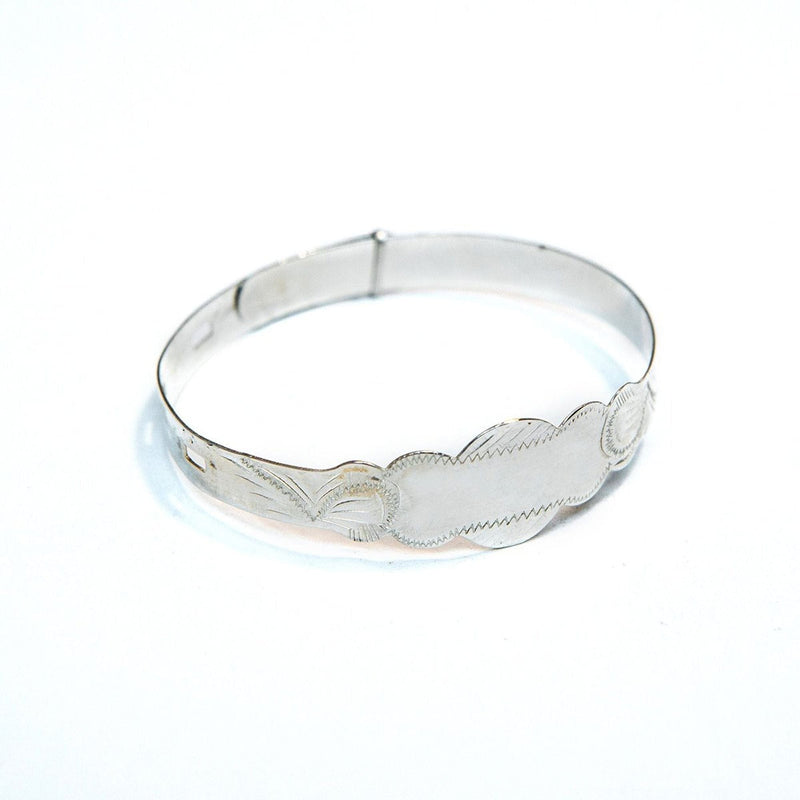 925 Sterling Silver Adjustable Baby Bangle