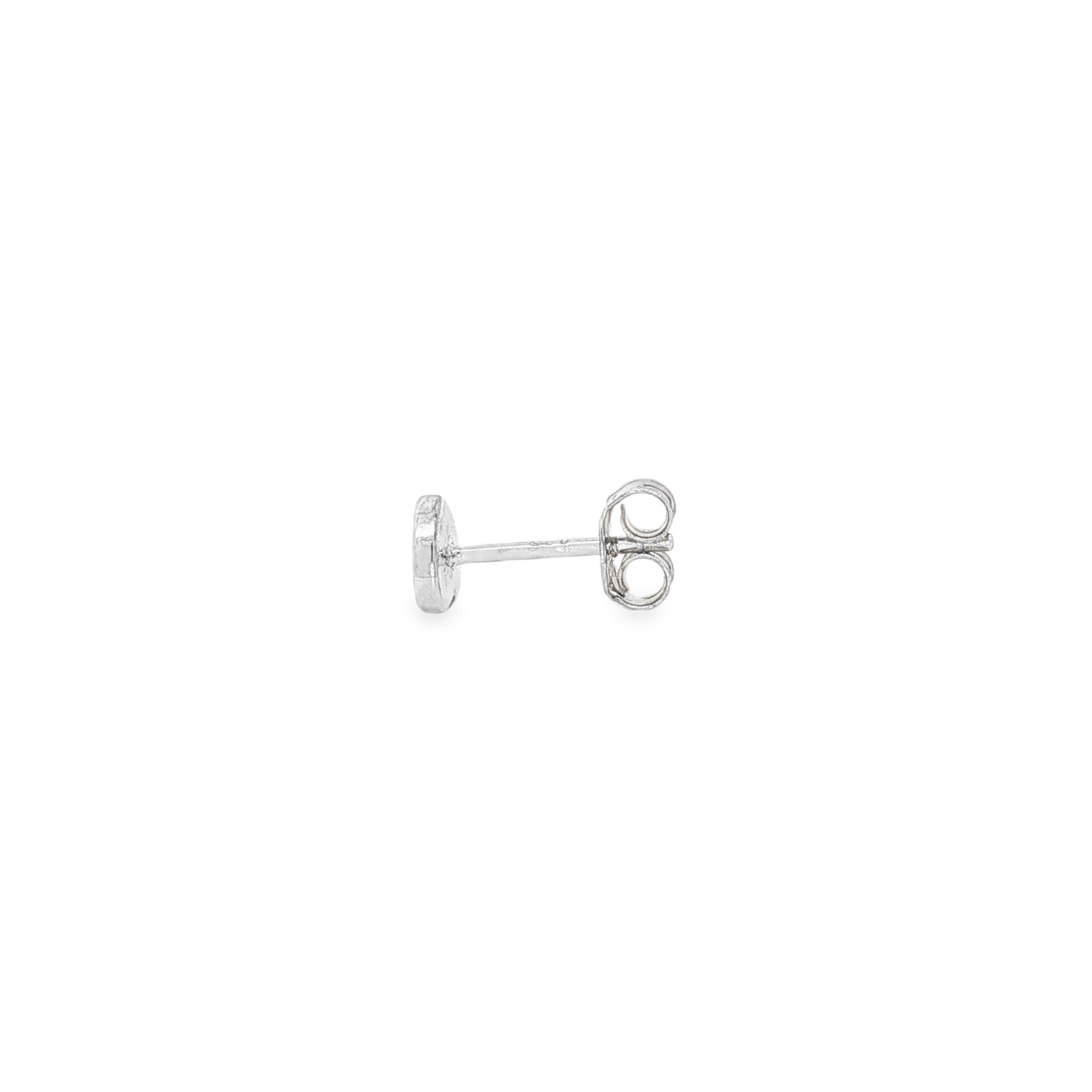BWJ - 925 Sterling Silver Polished Heart Stud Earrings