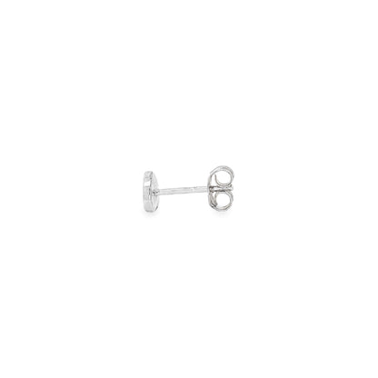BWJ - 925 Sterling Silver Polished Heart Stud Earrings