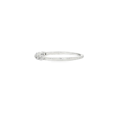 BWJ - 925 Sterling Silver Delicate Cubic Stackable Ring