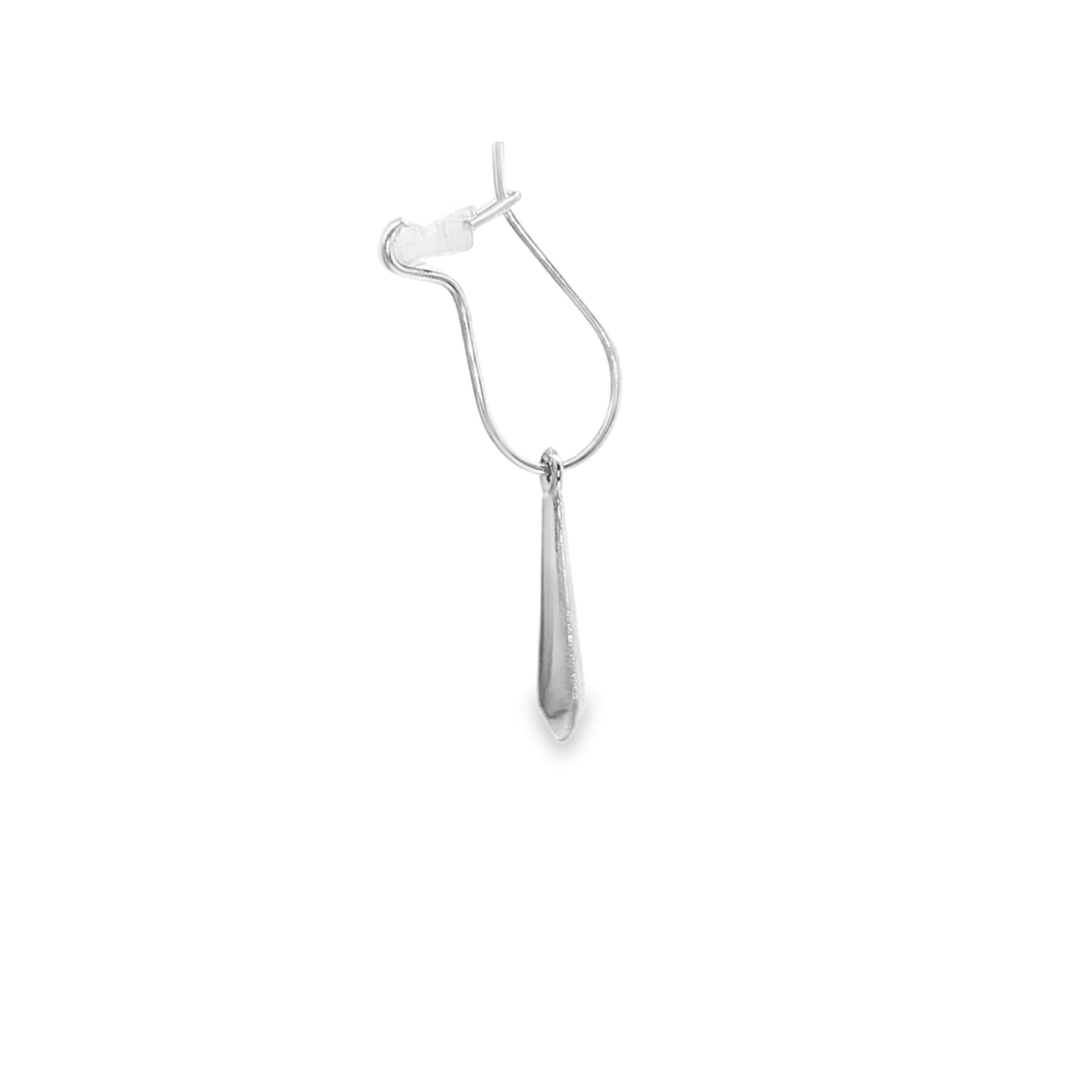 BWJ - 925 Sterling Silver Teardrop Drop Earrings