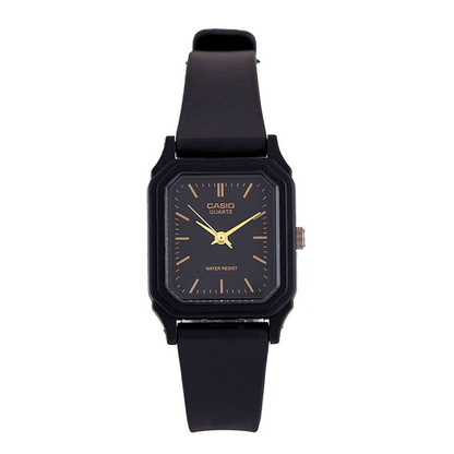 Casio LQ-142-1EDF Black Rubber Strap Watch for Women