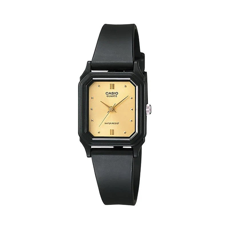 Casio LQ-142E-9ADF Black Resin Strap Watch for Women
