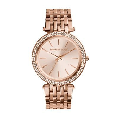 Michael Kors Darci Women Rose Goldstainless Steel Watch-MK3192