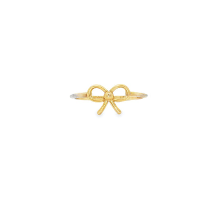 BWJ - 9ct Yellow Gold Bow Ring