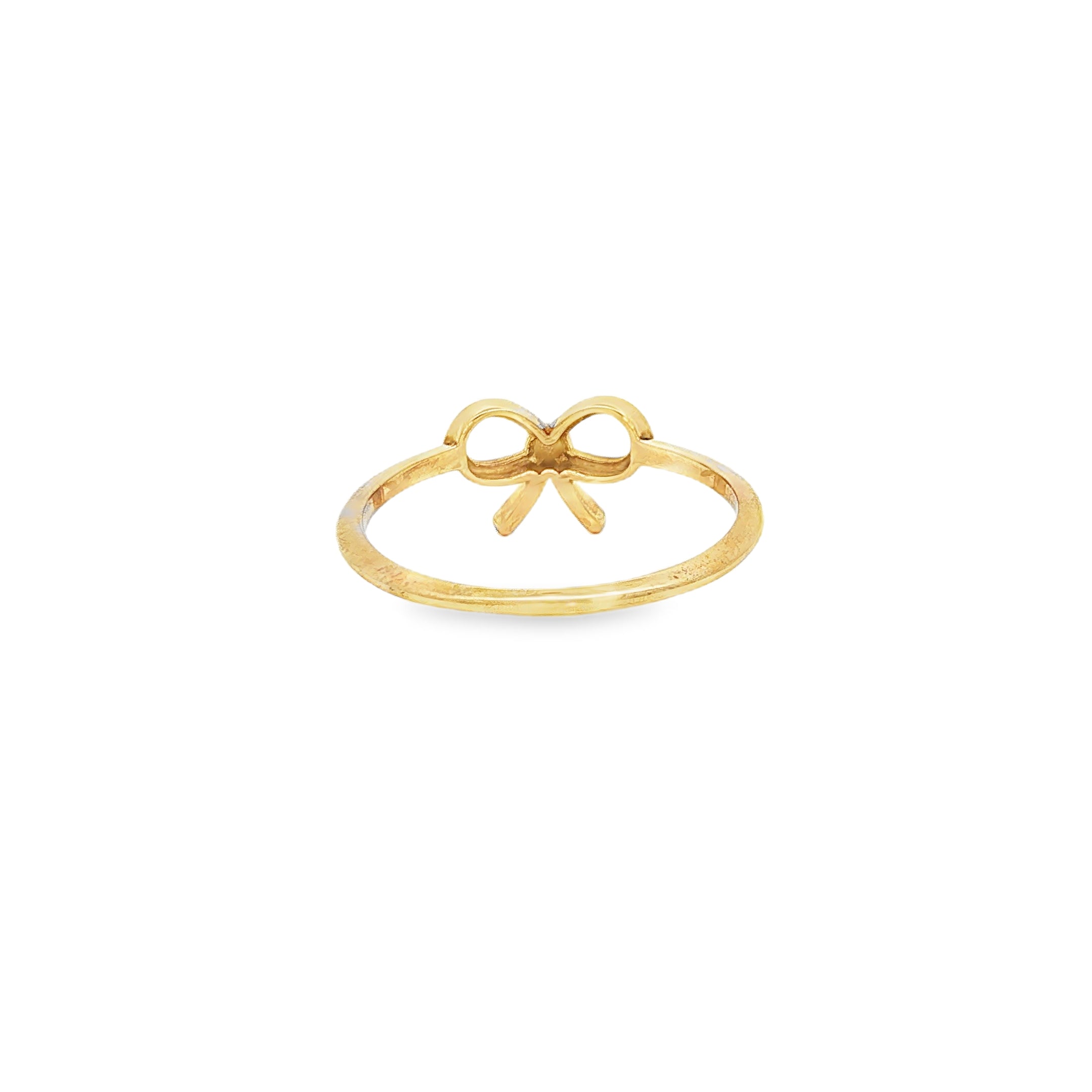 BWJ - 9ct Yellow Gold Bow Ring