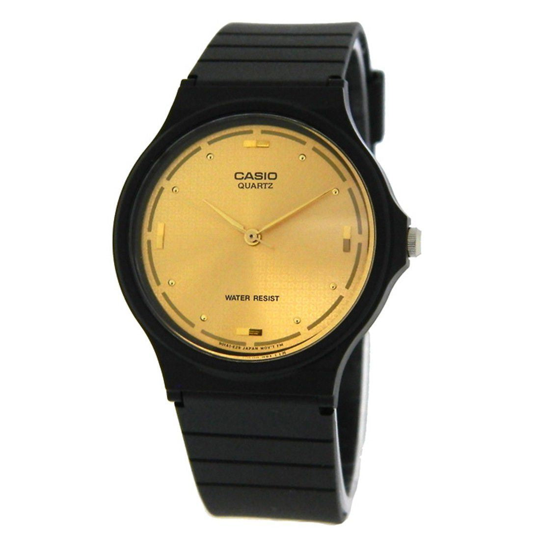 Casio Quartz Analog MQ-76-9ALDF Black Resin Strap Unisex Watch