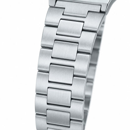 Casio A158WEA-7DF Retro Digital Watch -Silver Dial- Stainless Steel Band