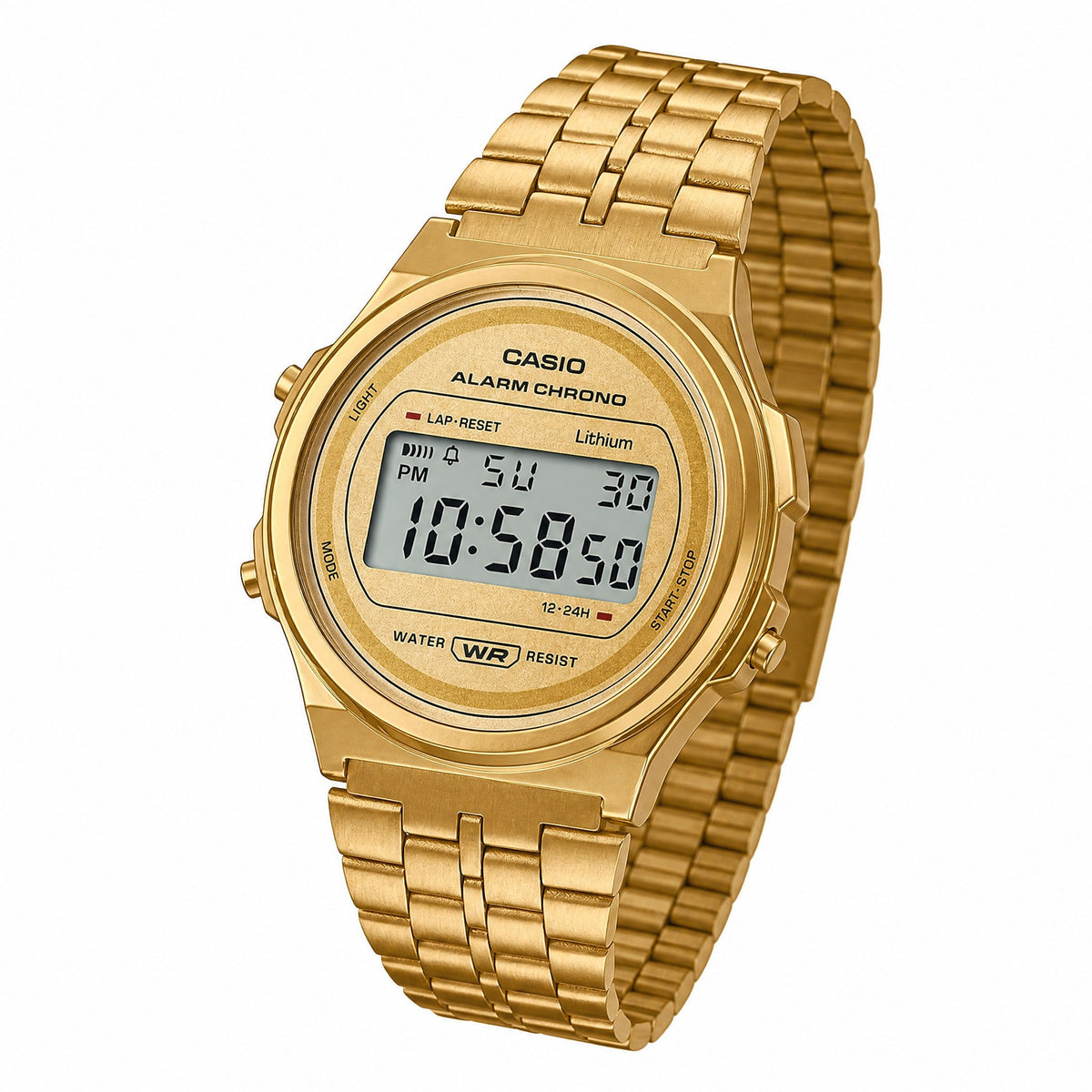 Casio- Collection A171WEG-9ADF Vintage Series Watch - AI-generated angle view