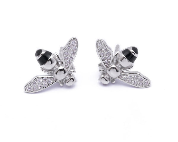Broadway Jewellers - 925 Sterling Silver - Bee Stud Earrings