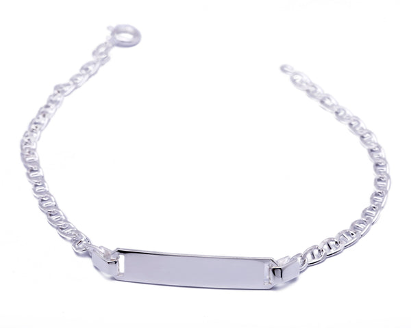 Broadway Jewellers - 925 Sterling Silver - Mariner Id Bracelet