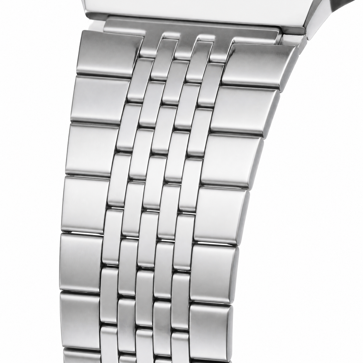 Casio Mens  Digital Metal Strap Watch-ABL-100WE