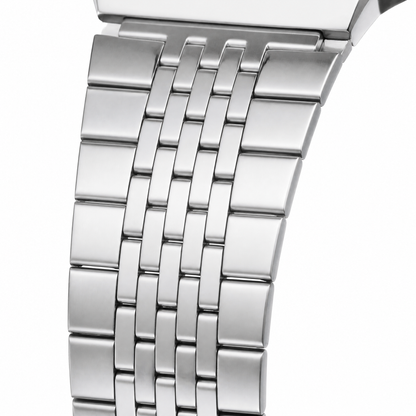 Casio Mens  Digital Metal Strap Watch-ABL-100WE