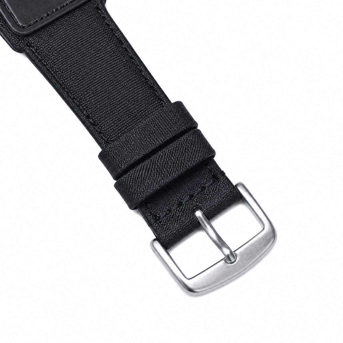 Casio AE-1200WHB-1BVDF "Casio Royale" Tactical Watch - 100m - Black Strap - AI-generated strap view