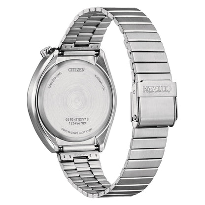 Citizen Chronograph Bulls Head Mens Silver Stainless steel Watch-AN3660-73X