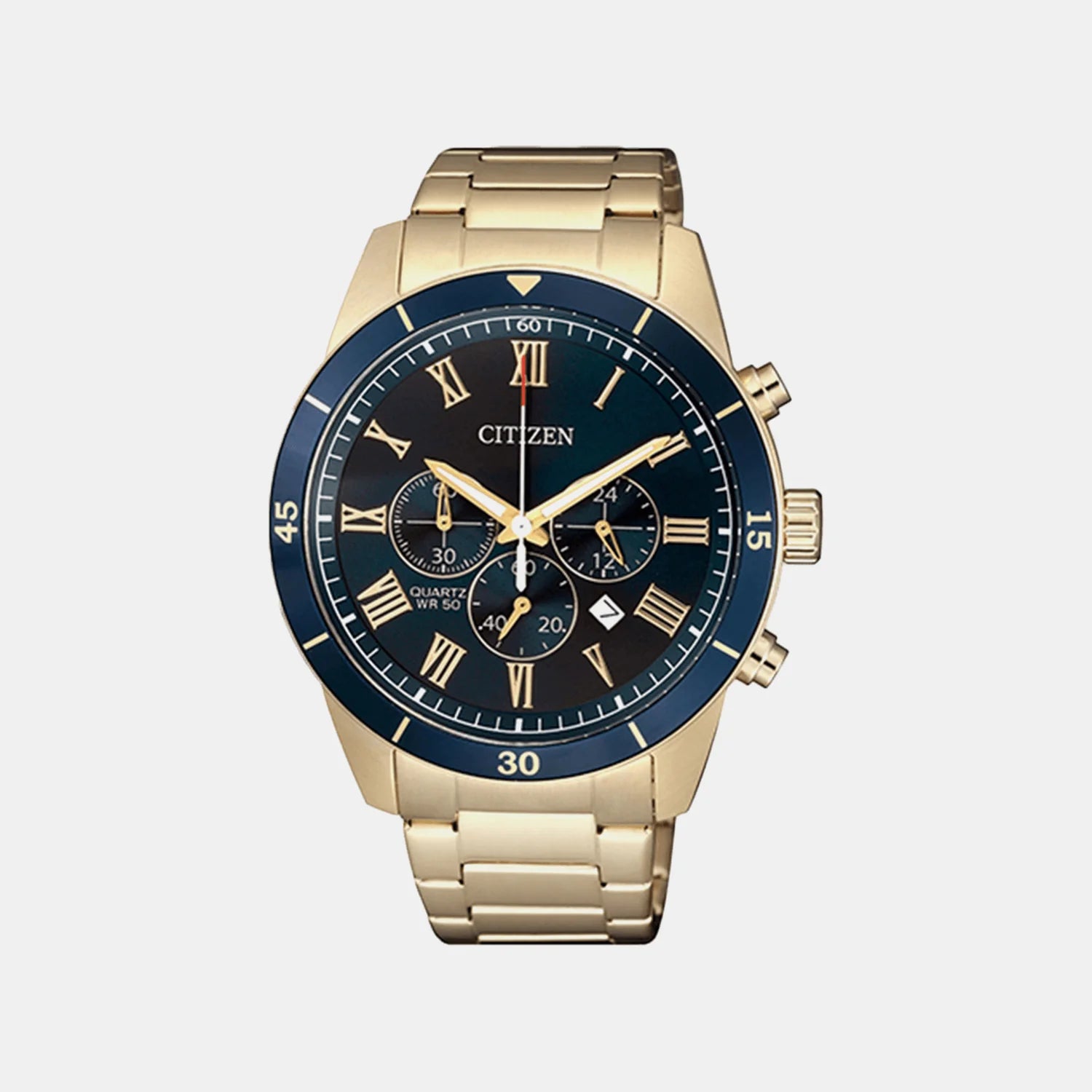Citizen Quartz Mens Gold Stainless steel Watch-AN8169-58L