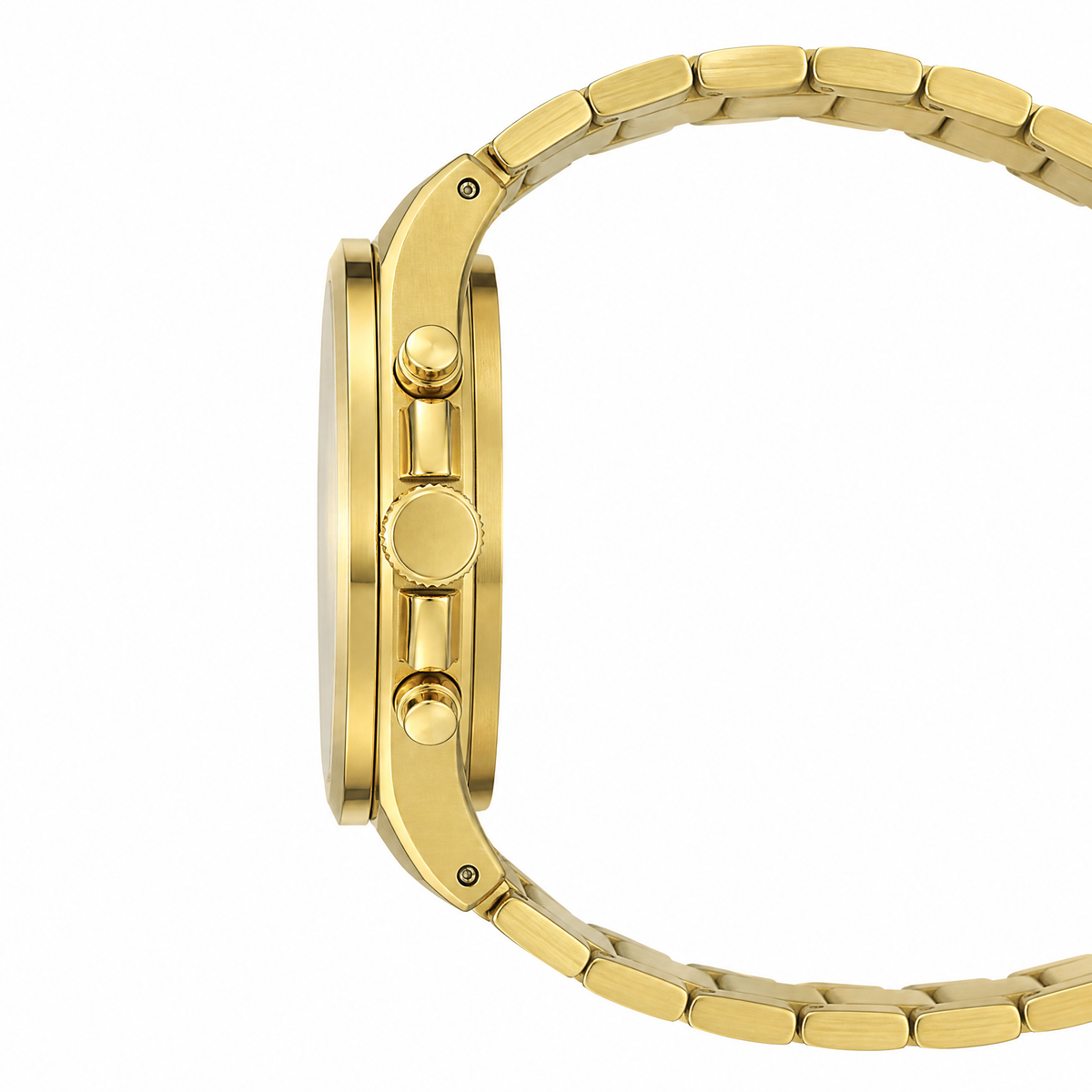 Citizen - Men Gold Stainless Steel Strap Watch - AN8172-53P