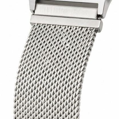 Casio Retro - Mens Metal Strap Silver Analogue & Digital Watch - AQ-230EM-2ADF