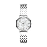 Armani Kappa Womens Silver Stainless Steel Watch-AR11112