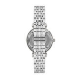 Armani Gianni T-Bar Womens Silver Stainless Steel Watch-AR11445