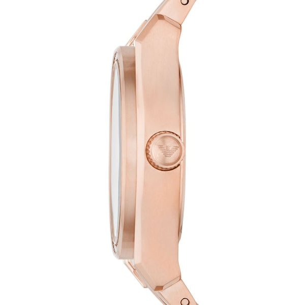 Armani Federica Womens Gold Stainless steel Watch-AR11558