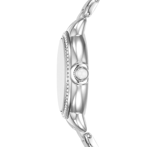 Armani Mia Womens Silver Stainless Steel Watch-AR11596