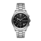 Armani Paolo Mens Silver Stainless Steel Watch-AR11602