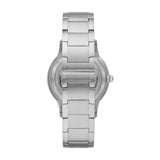 Armani Renato Mens Silver Stainless Steel Watch-AR60055