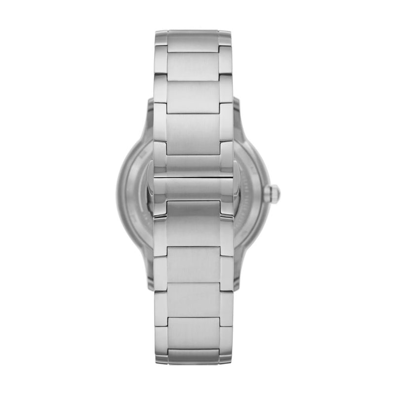 Armani Renato Mens Silver Stainless Steel Watch-AR60055