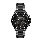 Armani Diver Mens Black Stainless steel Watch-AR70010