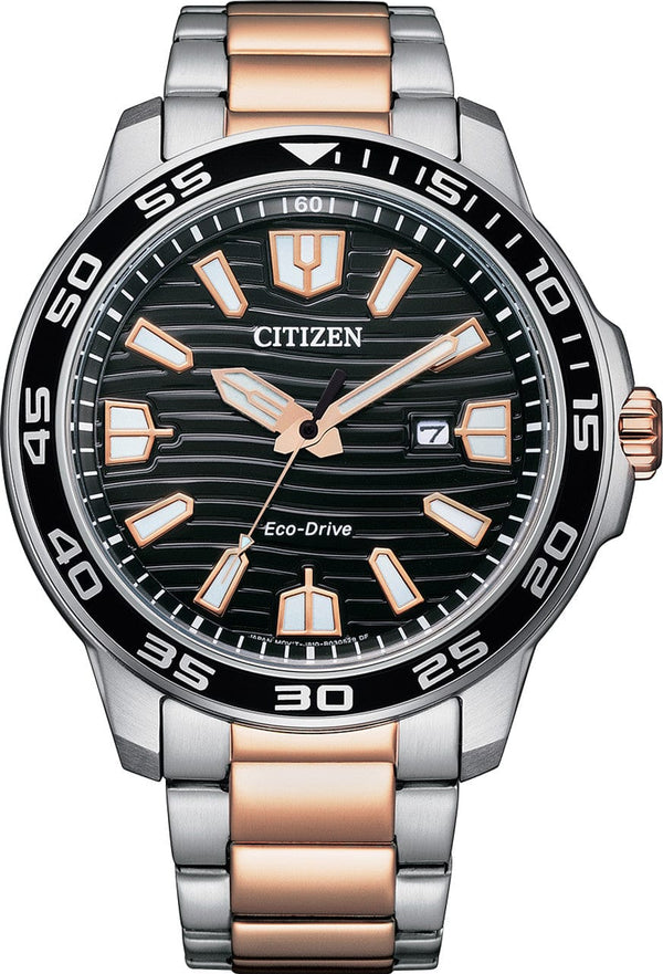 Citizen Eco-Drive Mens Silver Stainless steel Watch-AW1524-84E