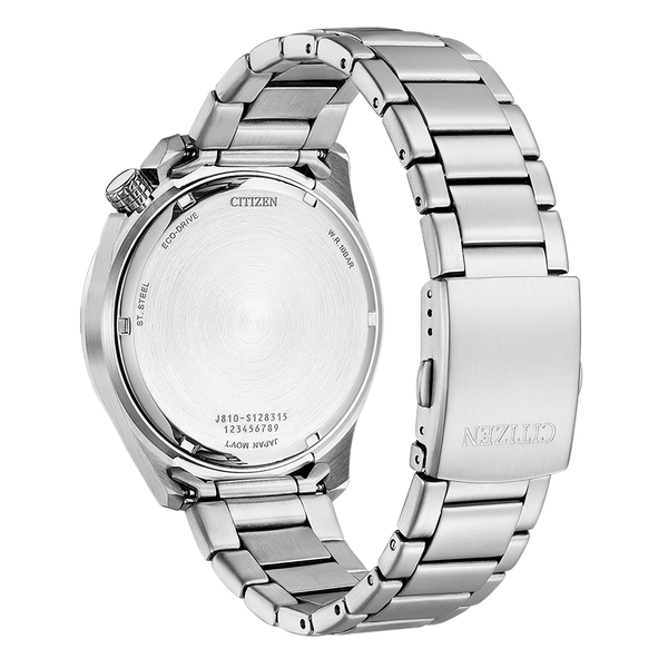 Citizen Solar Mens Silver Stainless steel Strap  Watch-AW1710-80E