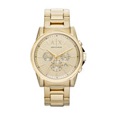 Armani Exchange Outerbanks Men'S Gold Stainless Steel Watch-AX2099