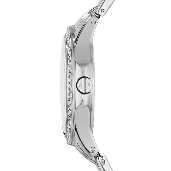Armani Exchange Lady Hampton Women'S Silver Stainless Steel Watch-AX5215