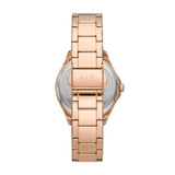 Armani Exchange Womens Rose Gold Stainless Steel Watch - AX5264