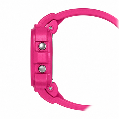 Casio Womens  Digital Rubber Strap Watch-BGD-10K