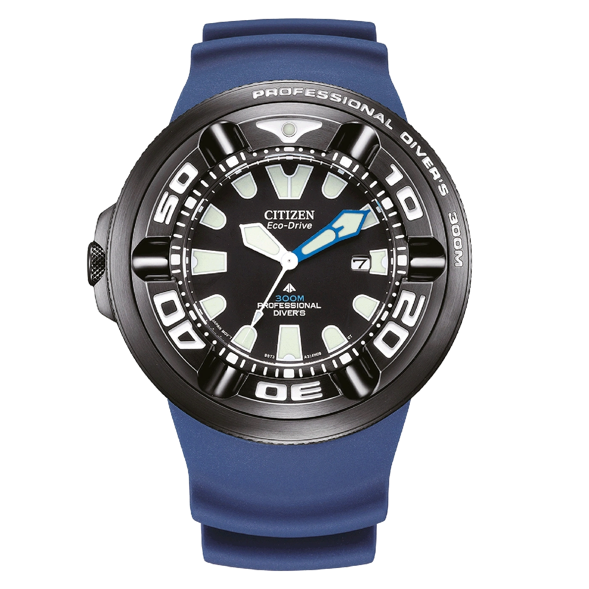 Citizen - Men Blue Rubber Strap Watch - BJ8055-04E