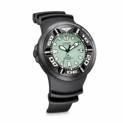Citizen - Men Black Rubber Strap Watch - BJ8055-04X