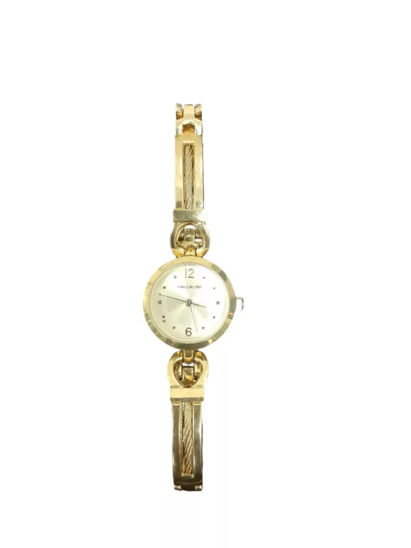 Hallmark Ladies Gold Champayne Dial Watch