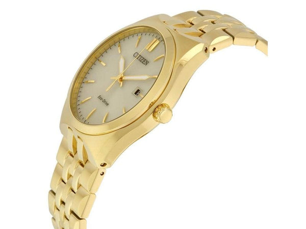 Citizen Eco-Drive Mens Gold Stainless steel Watch-BM7332-61P