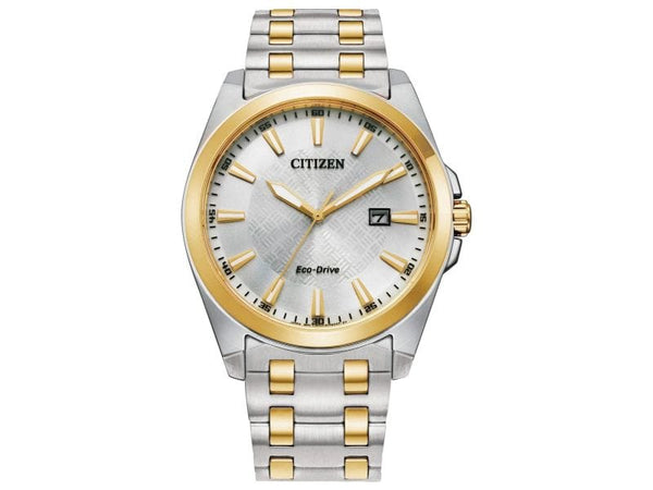 Citizen Eco-Drive Mens Silver Stainless steel Watch-BM7534-59A