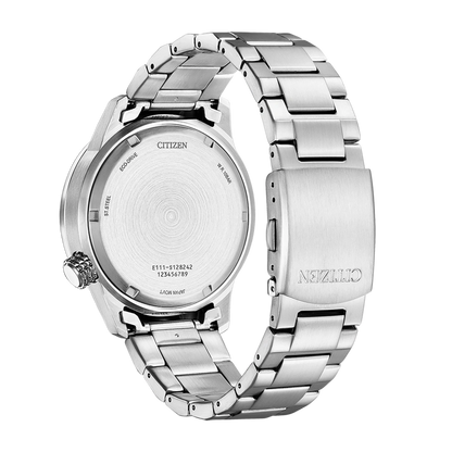 Citizen Eco-Drive Mens Silver Stainless steel Watch-BM7550-87E