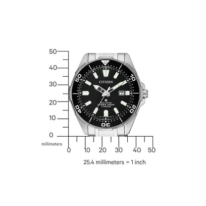 Citizen Promaster Marine Mens Silver Stainless steel Watch-BN0200-81E