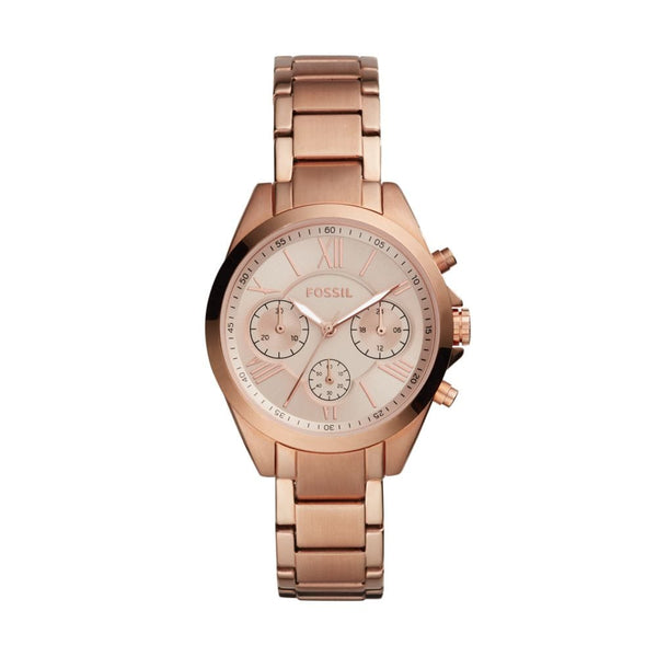 Fossil Modern Courier Womens Gold Stainless steel Watch-BQ3036